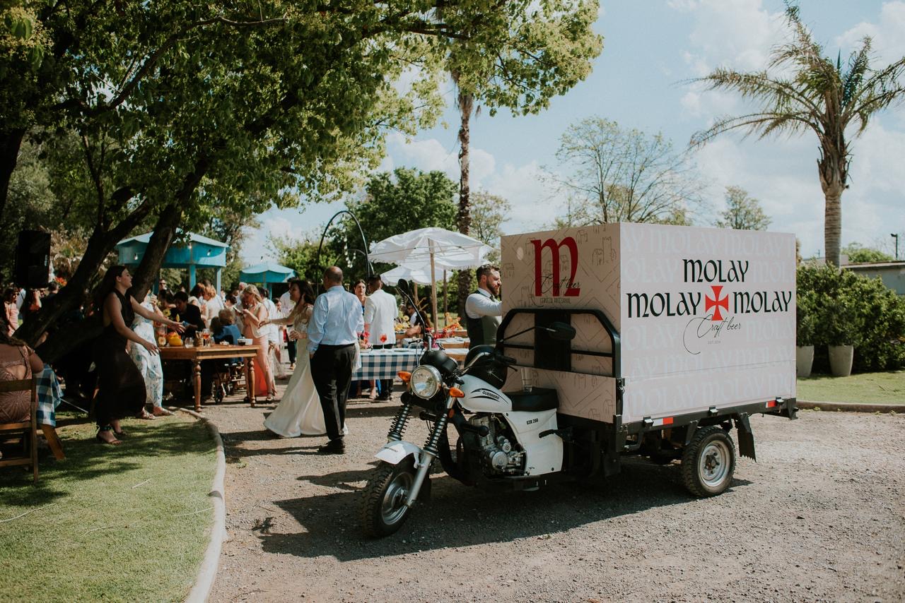 Moto Molay en evento